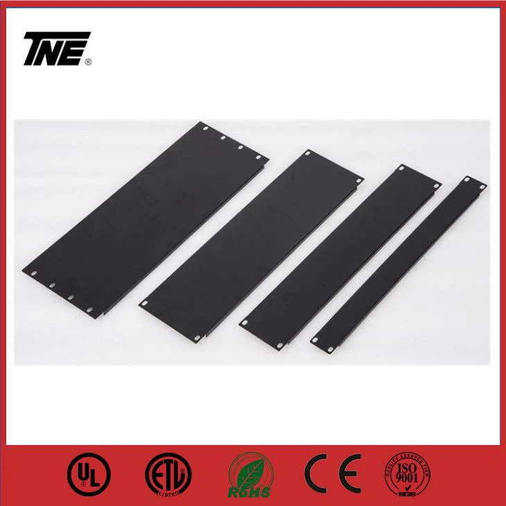 19 Installed Blank Metal Panel For Rack IU Panel